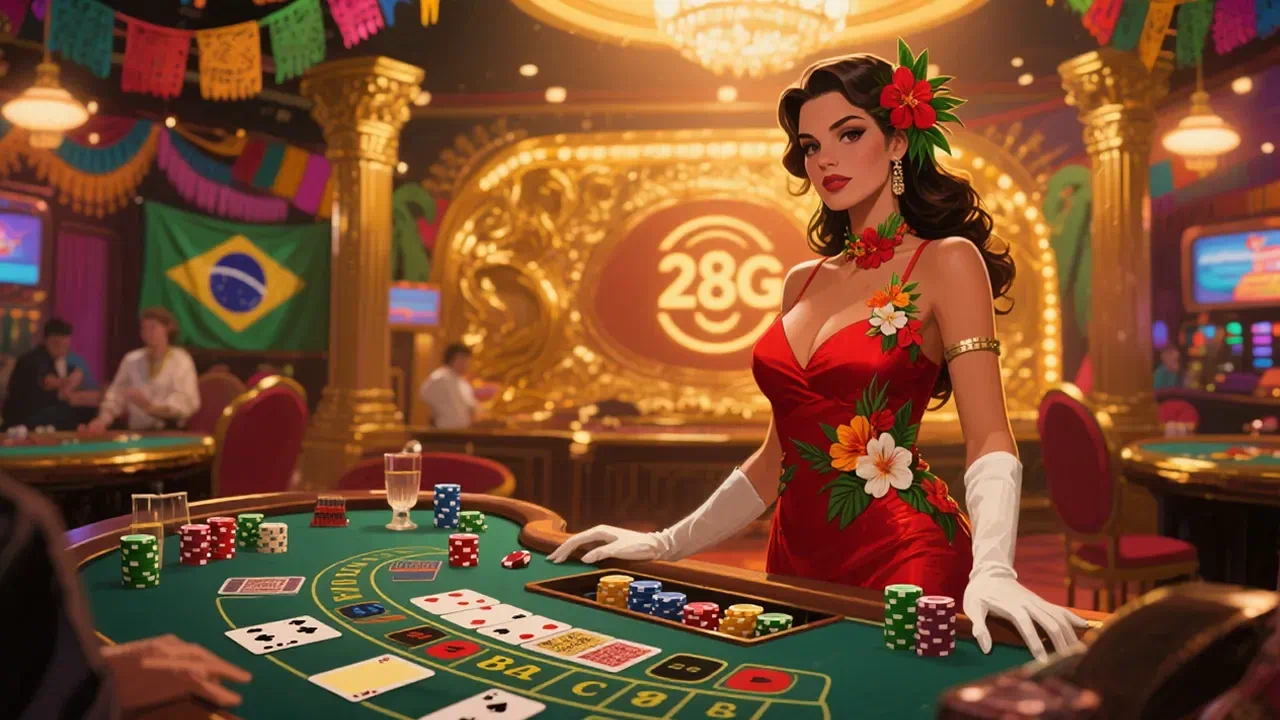 57t.com mesa elegante de bacará com apostas variadas e fichas exclusivas