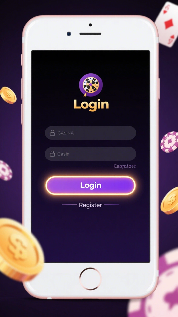 Aplicativo da 57t exibido em smartphone responsivo